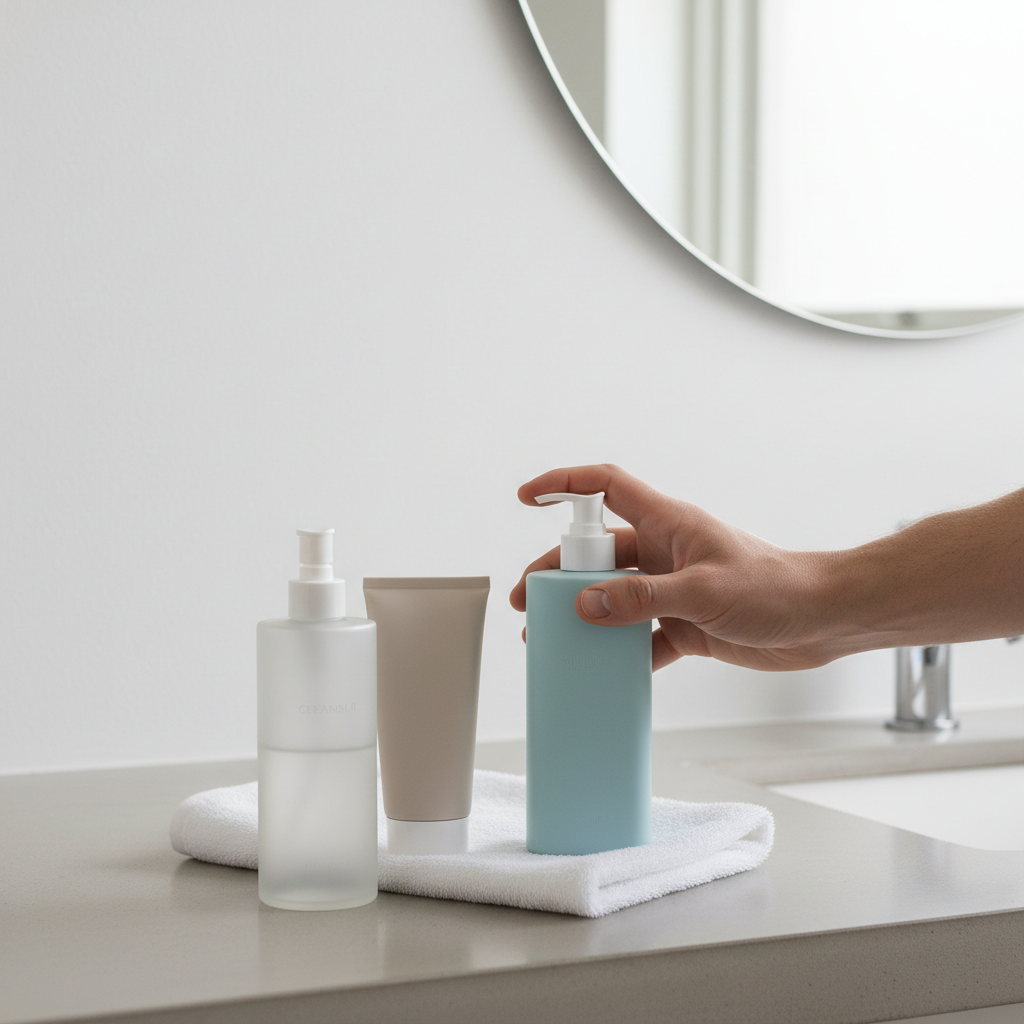 Routine soin du visage pour homme : 4 étapes pour une peau nette